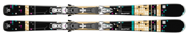 Горные лыжи Salomon Bamboo + KZ10 Ti W B80
