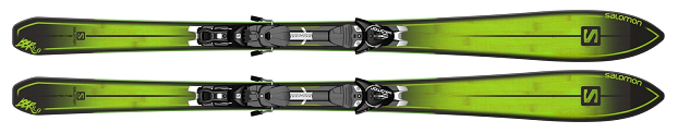 Горные лыжи Salomon BBR 8.0 + KZ12 B80